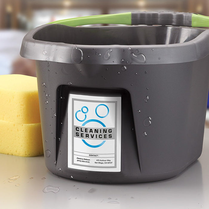 Avery L7915 Ultra-Resistant Outdoor Labels 4's x 10 Sheets CX238442