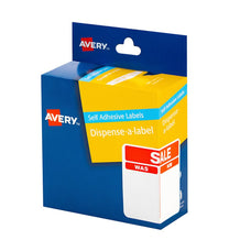 Avery Label Dispenser Pack 'SALE PRICE - WAS/NOW' 60 x 40mm x 100's Pack CX239409