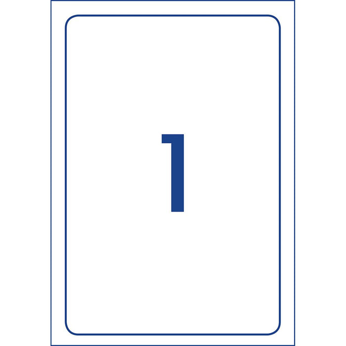 Avery Label L7175 Shipping A6 105x148mm 1up 25 Sheets CX272597