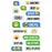 Avery Merit Stickers Emoji 68 Pack CX239424