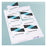 Avery Printable & Foldable Placecards, 85mm x 50mm, 4 Per Sheet, 10 Sheets Per Pack, Inkjet & Laser Printable CX231803