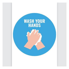 Avery Printed Sign - "Wash Your Hands" x 5 Sheets (945251) CX238909