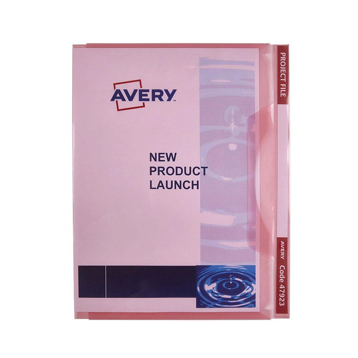 Avery Project File A4 Red CX278504