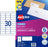 Avery Quick Peel L7158 Labels 30's x 100 Sheets CX238678