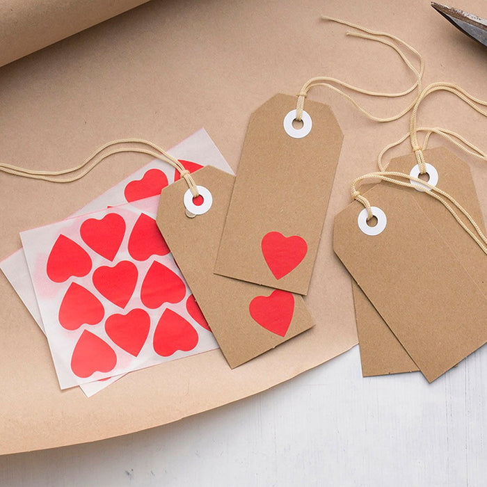 Avery Red Heart Stickers 23mm CX238142