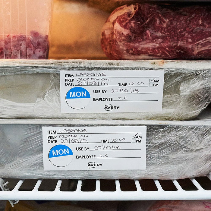 Avery Round Labels 24mm - 'MONDAY' CX238805