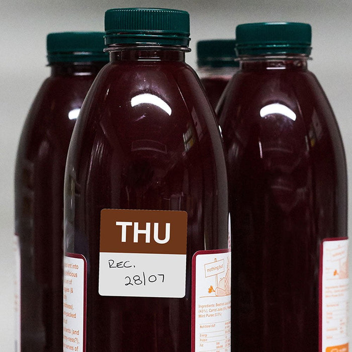 Avery Square Labels 40mm - 'THURSDAY' CX238815