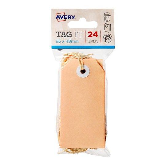 Avery Tag-It Luggage & Parcel Tags 96 x 48mm - Peach CX238924
