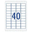 Avery TripleBond L6140 Labels 40's x 10 Sheets CX238394