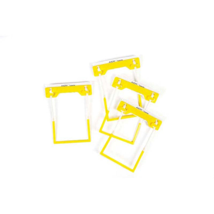 Avery Tubeclip File Fastener with Base - Yellow CX231446