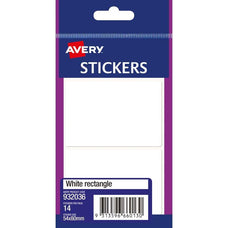 Avery White Labels 54 x 80mm CX238104