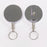 Rexel Id Retractable Metal Key Holder Steel Cable