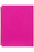 Marbig A4 Refillable Display Book 20 pocket Pink