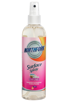 Northfork Air Freshener Disinfectant Fresh Linen 250ml x 12's pack