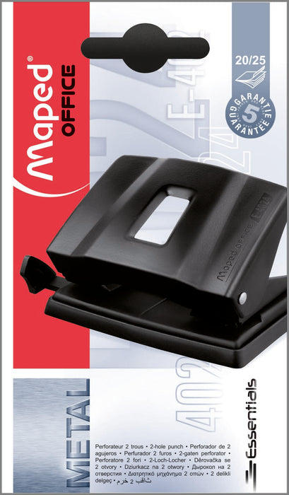 25 Sheets Maped 2 Hole Paper Punch