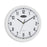 Carven Quartz Wall Clock 300mm White