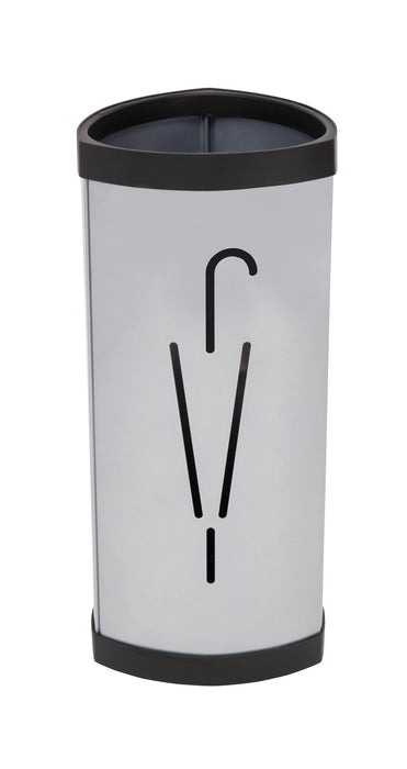 Alba Umbrella Stand / Bin 600 x 260mm Silver