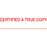 XStamper Certified A True Copy Stamp, Red (CX-BN 1541)