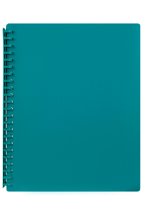 Marbig A4 Refillable Display Book 20 pocket Green