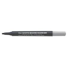 Pentel Whiteboard Marker Small Barrel MW5s 1.3mm Black x 10's pack