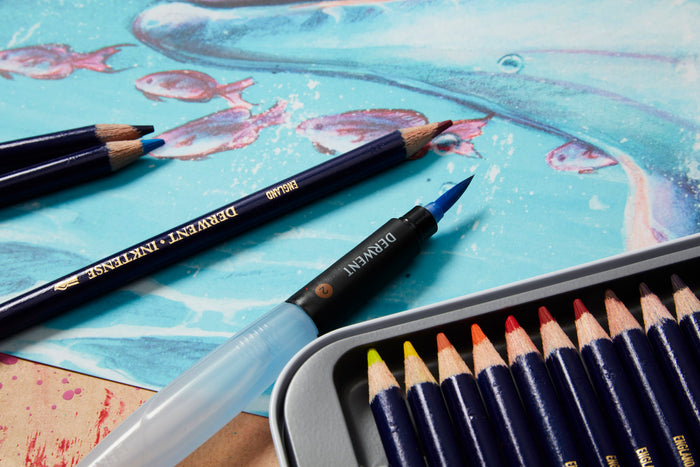 Derwent Inktense Watercolour Pencil 24's (0700929)