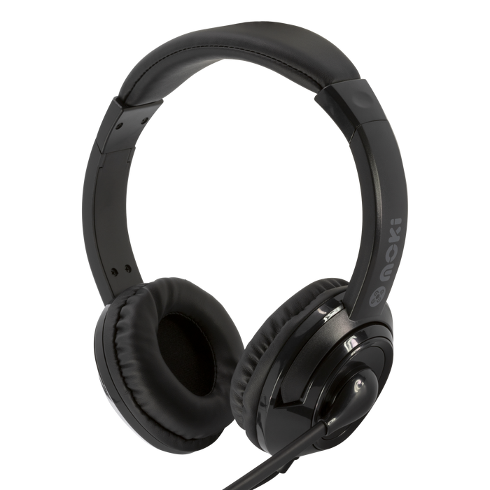 Moki USB Headphones + Boom Microphone