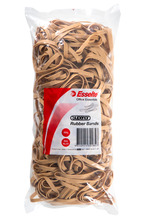 Esselte Superior Rubber Band No. 64, 90mm x 7mm x 500gm
