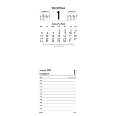 2026 Collins 13H Top Opening Calendar Refill, 90mm x 115mm