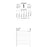 2026 Collins 13H Top Opening Calendar Refill, 90mm x 115mm