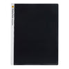 Marbig A4 Insert Cover Display Book 40 pocket Black