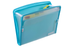 ColourHide A4 Zip-It Expanding File, Sky Blue