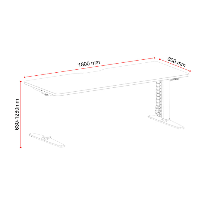 Buro Syntra Electric Height Adjustable Desk