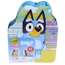 Crayola Color & Sticker Bluey Kit, 45 Pieces