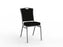 Banquet Conference Chair - Silver Frame / Black Fabric KG_BANQ_B