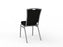 Banquet Conference Chair - Silver Frame / Black Fabric KG_BANQ_B