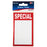 Quikstik Display Tickets Special Pack of 10