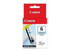 BCI-6 / BCI6 Photo Cyan Original Canon Cartridge DSCI6PC