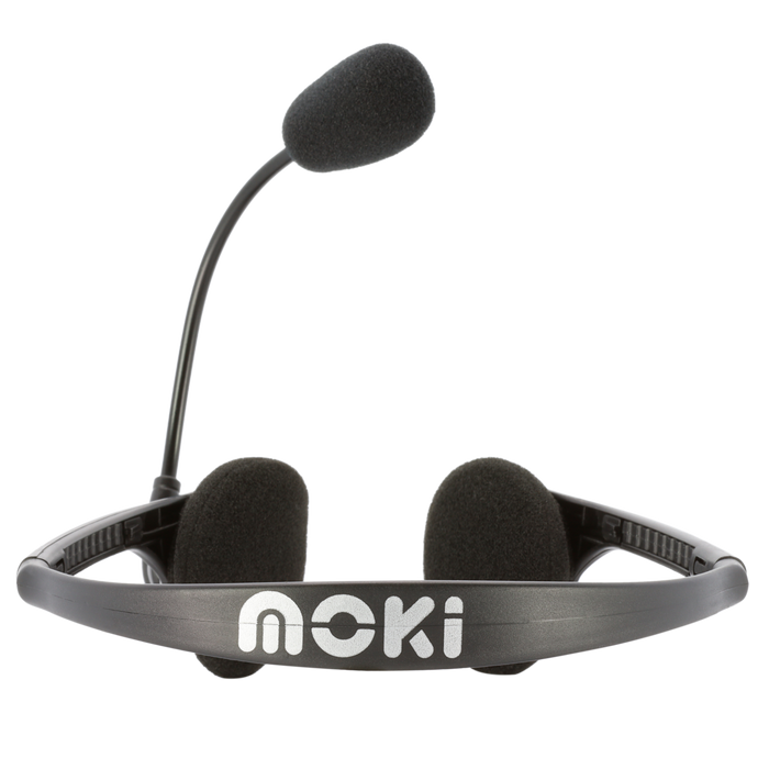 Moki Lite Headphones with Mic Boom