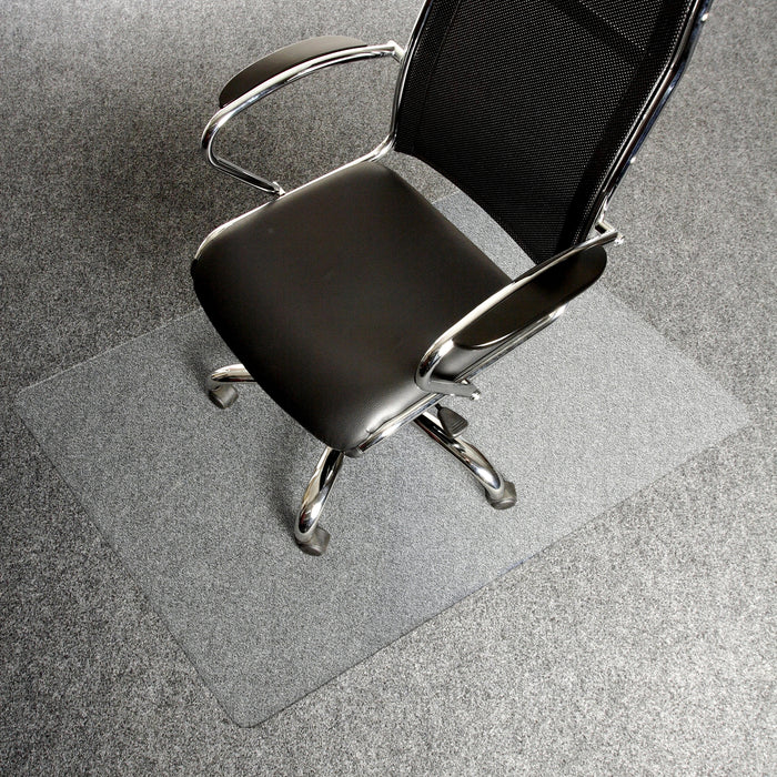 Marbig Polycarbonate Upto 12mm Any Pile Carpet Chairmat 1200 x 1500mm