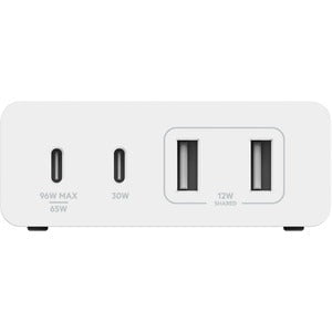 Belkin 4-Port GaN Laptop Charger 108W, White IM5336624