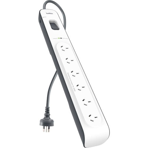 Belkin 6-Outlets Surge Protector Powerboard, 6x AC Power, 650J IM2740630