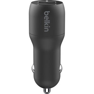 Belkin BoostCharge Dual USB-A Car Charger 24W, USB-A to USB-C Cable IM4825008