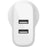 Belkin BoostCharge Dual USB-A Wall Charger 24W, 24W, 4.80A Output, White IM4835425