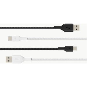 Belkin BoostCharge USB-A to USB-C Braided Cable 1M Black IM4828994