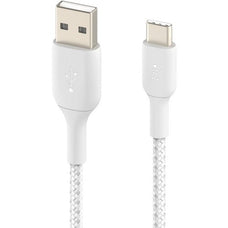 Belkin BoostCharge USB-A to USB-C Braided Cable 1M White IM4835409