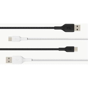 Belkin BoostCharge USB-A to USB-C Braided Cable 2M Black IM4835410