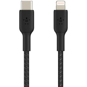 Belkin BoostCharge USB-C to Lightning Braided Cable 1M Black IM4940753