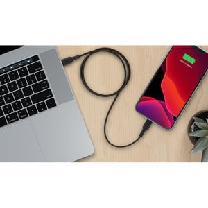 Belkin BoostCharge USB-C to Lightning Braided Cable 1M Black IM4940753