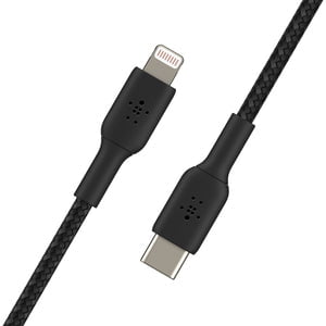 Belkin BoostCharge USB-C to Lightning Braided Cable 1M Black IM4940753