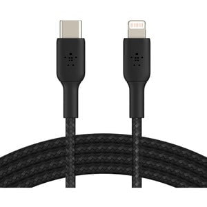 Belkin BoostCharge USB-C to Lightning Braided Cable 1M Black IM4940753